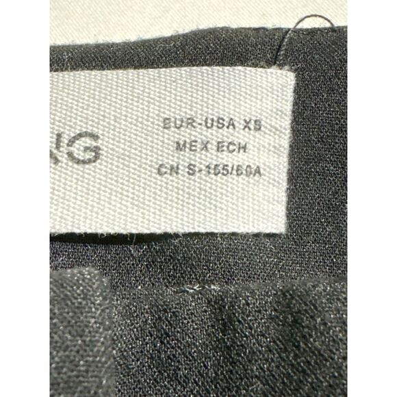 Mango Black Mini Skirt Women’s XS Chic Versatile Short Length Preppy Modern - Picture 7 of 10